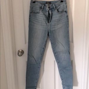Abercrombie and Fitch high waisted ankle jeans